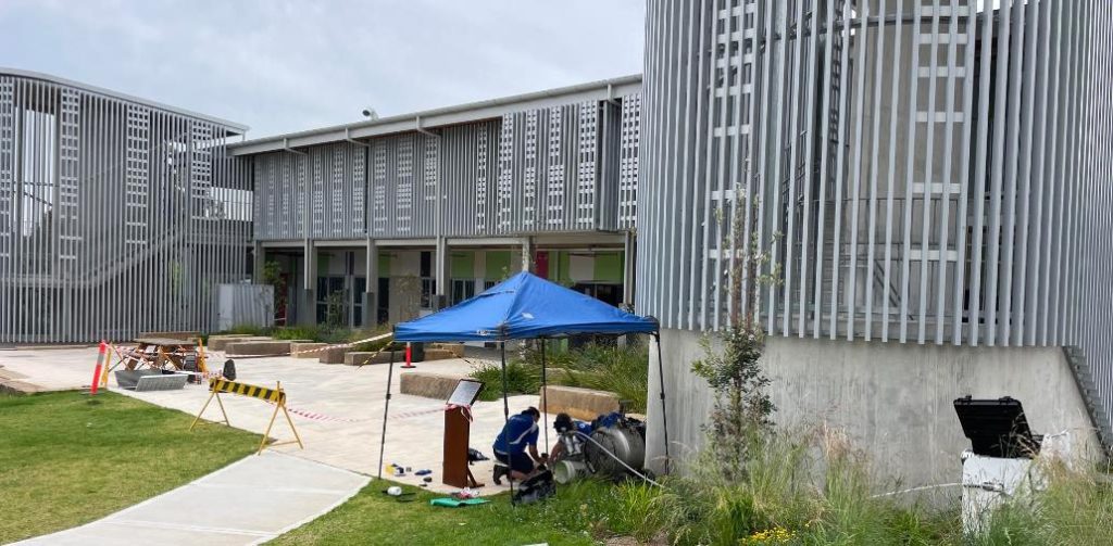 UV Pipe Relining at a Local School in Picnic Point NSW 6